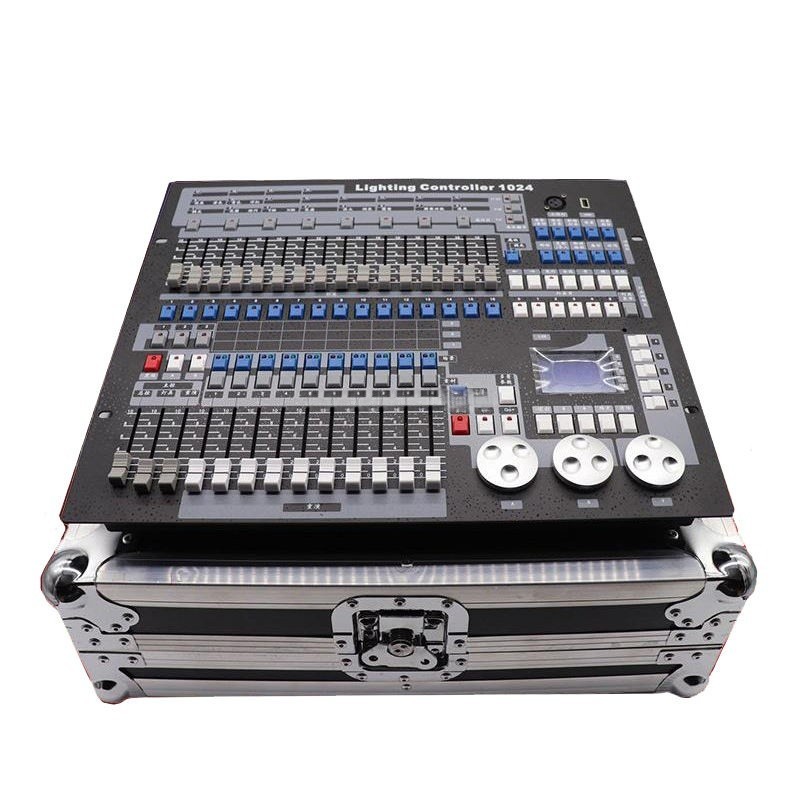 US DMX Console,1024 Controller for Stage Light,DMX 512 Dj Equip Controller case