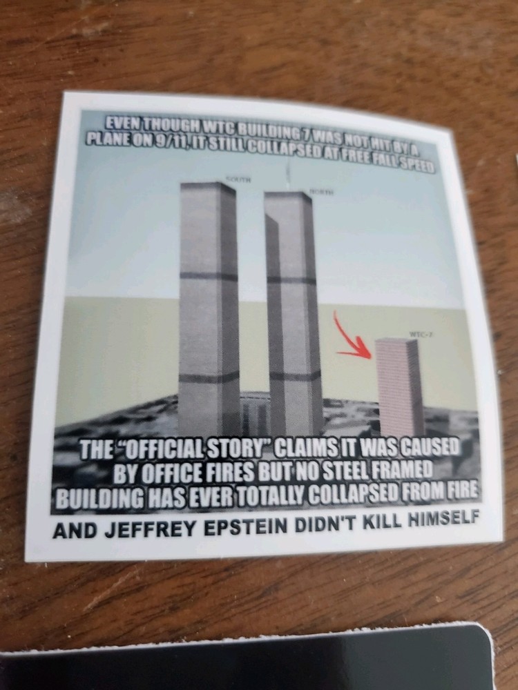 Truther 9/11 TRUTH STICKERS (4)