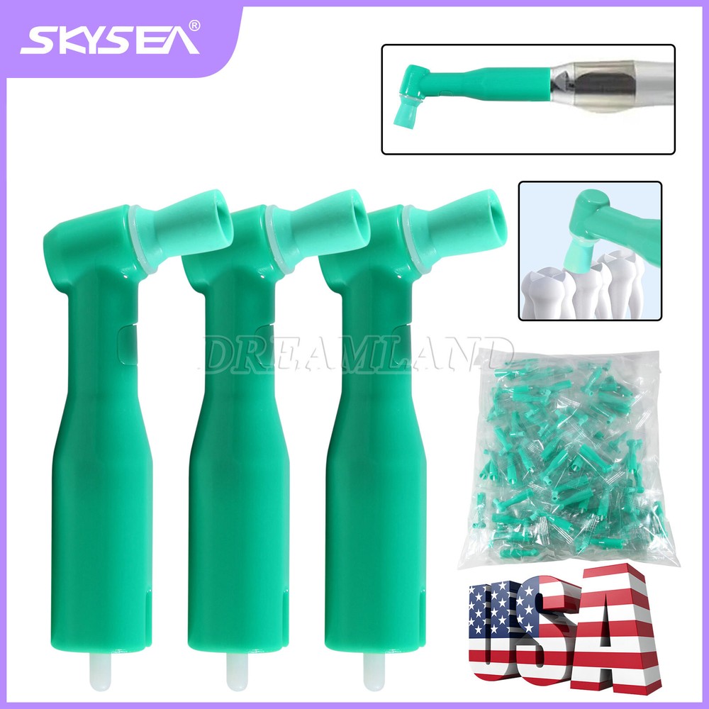 Dental Disposable Prophy Angles Regular Cups105° Latex Free 500's
