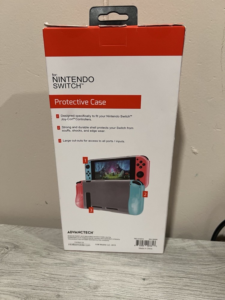 NINTENDO SWITCH Protective Case Advanctech, NIB