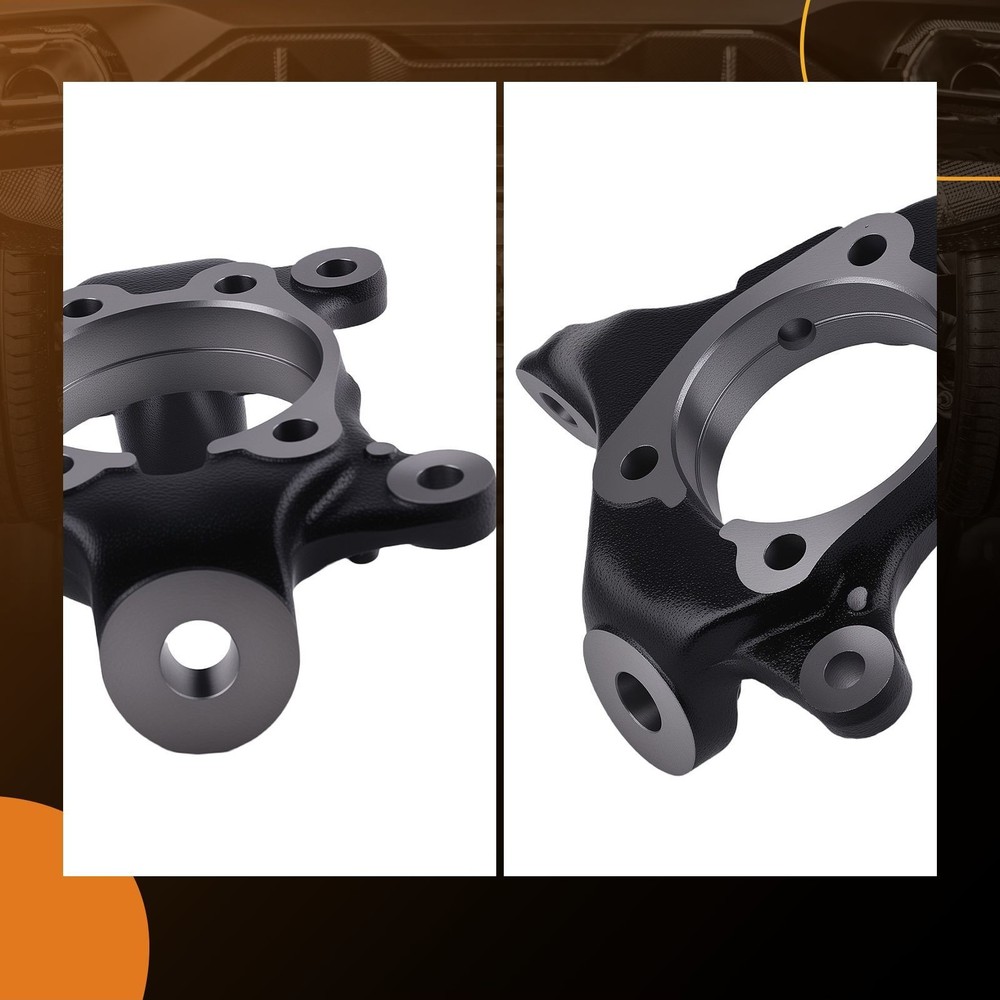 Front Right Steering Knuckle Assembly for Scion tC 2011-2016 TO2007 Cast Iron