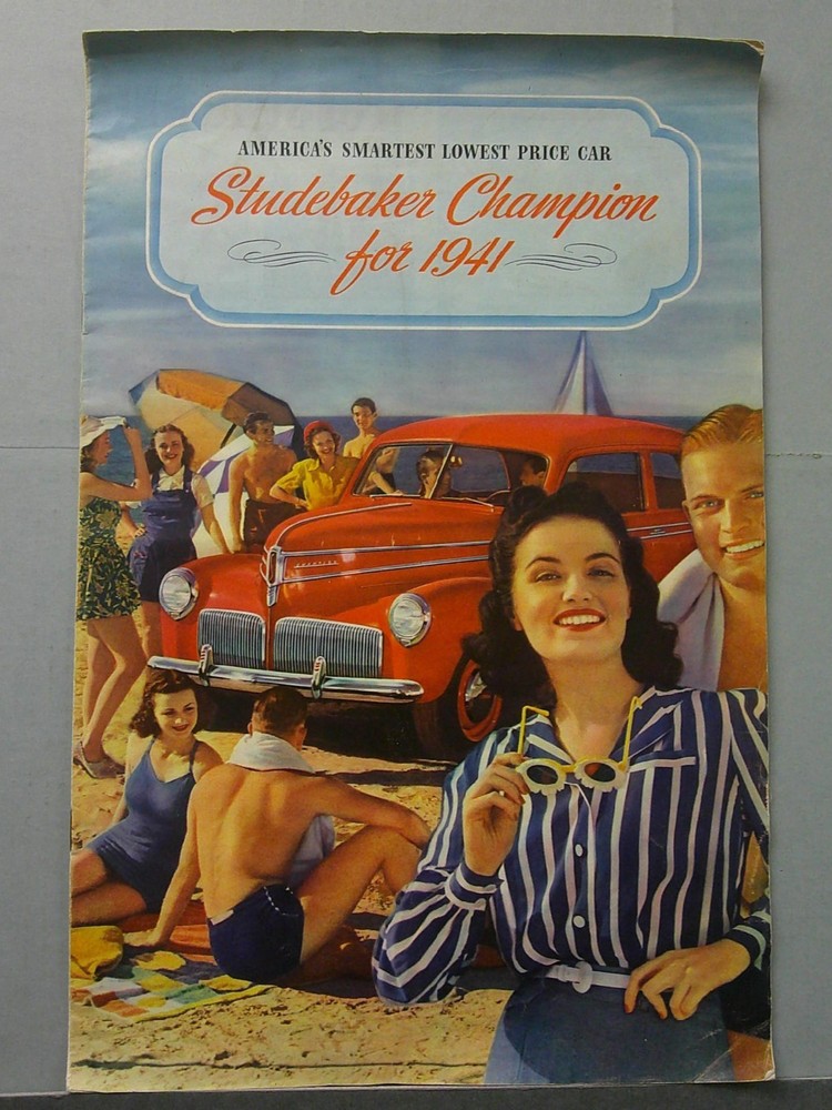1941 Studebaker Champion Sales Catalog