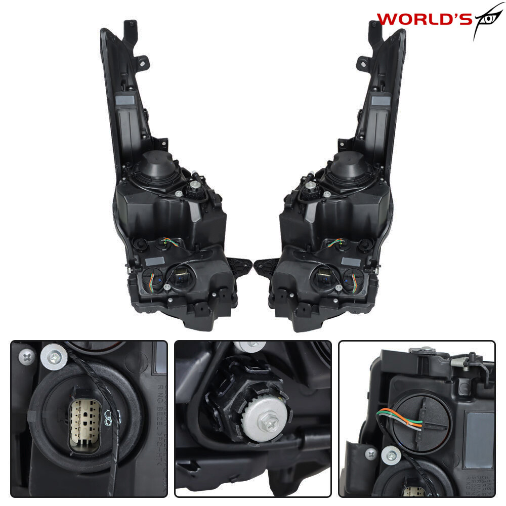 For Cadillac ATS 2013-2018 Headlights Halogen Assembly Projector Left+Right Side