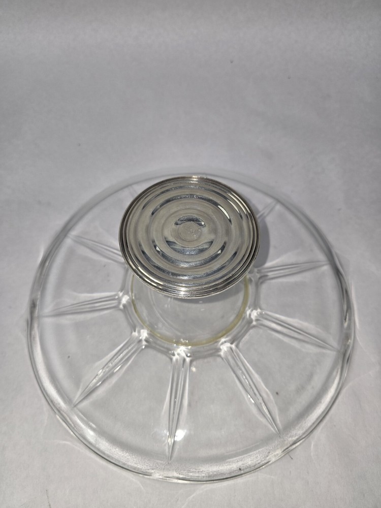 Duchin Sterling Weighted Yellow Cake Plate