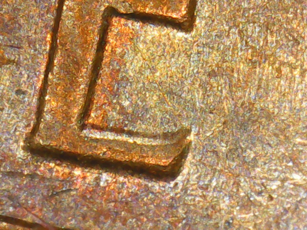 1968~D 1 CENT DDO/DDR + OFF CENTER