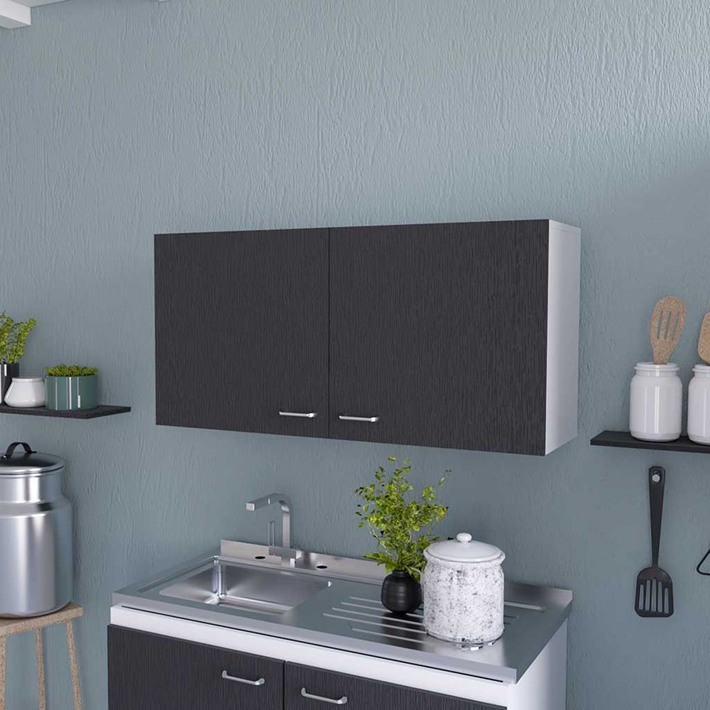 Oklahoma Wall Cabinet, Two Doors