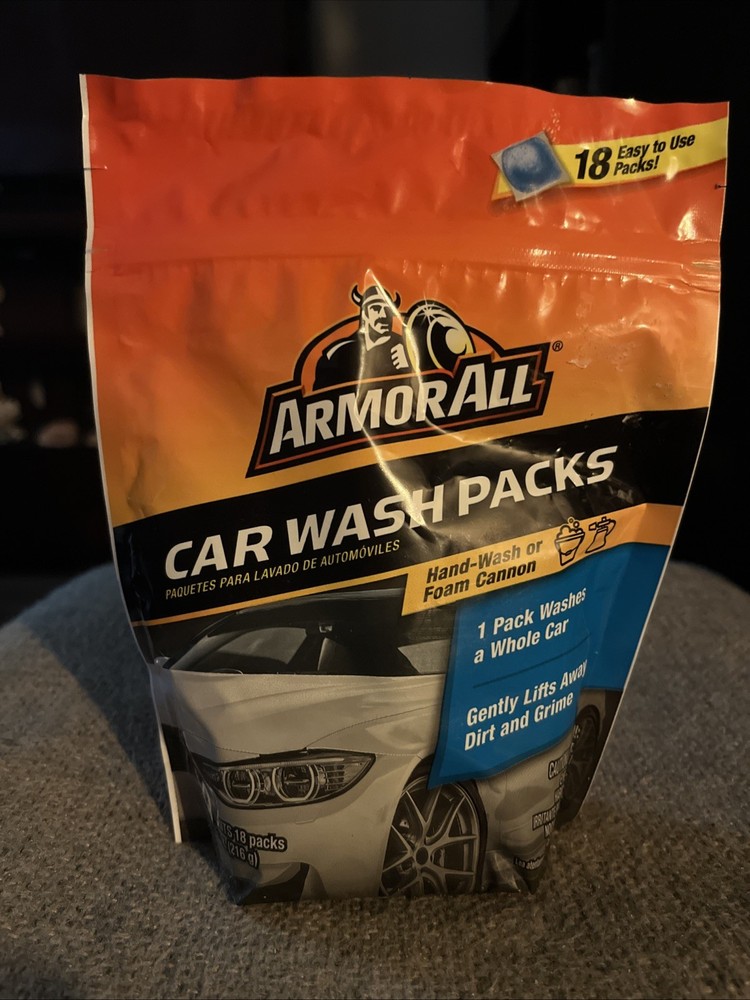 Armor All Car Was Packs (18 Pls) 7.62 Oz