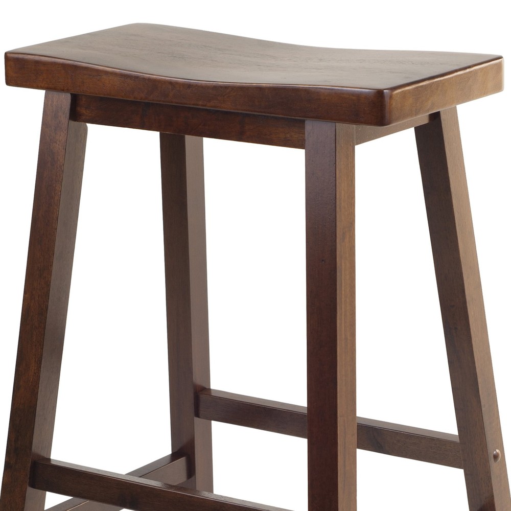Satori Seat Bar Stool, 29", Walnut