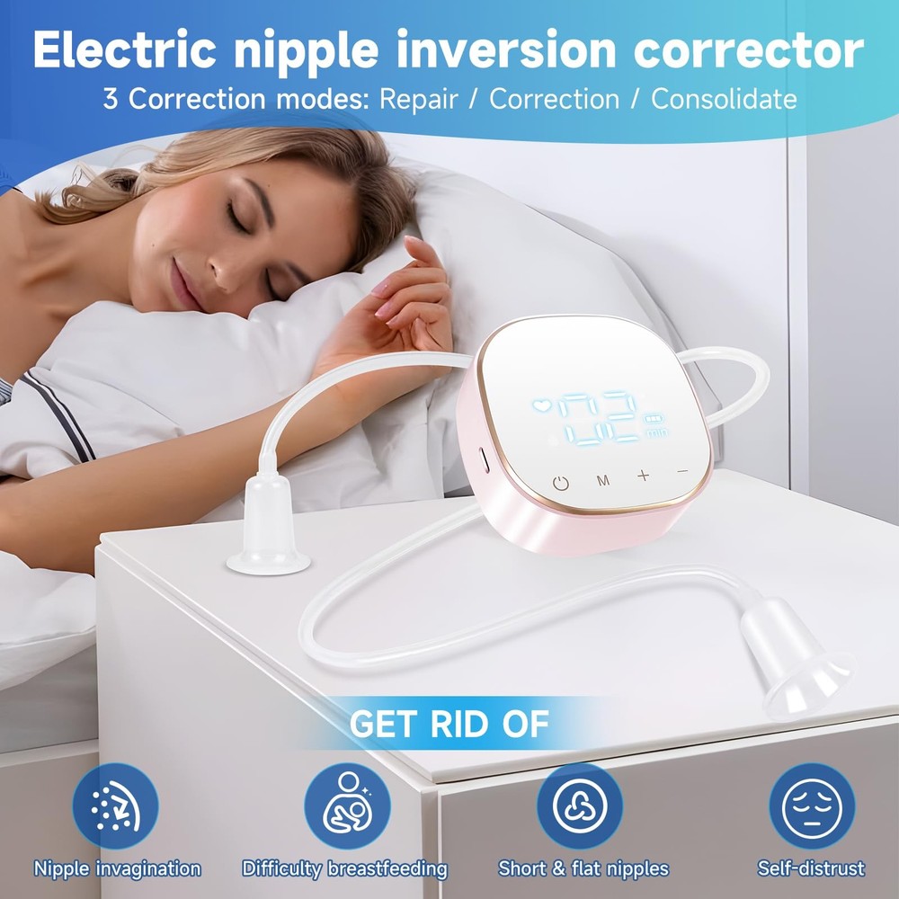 Nipple Inverted Corrector Sunken Short Nipples Sucker Correction Puller Breas...