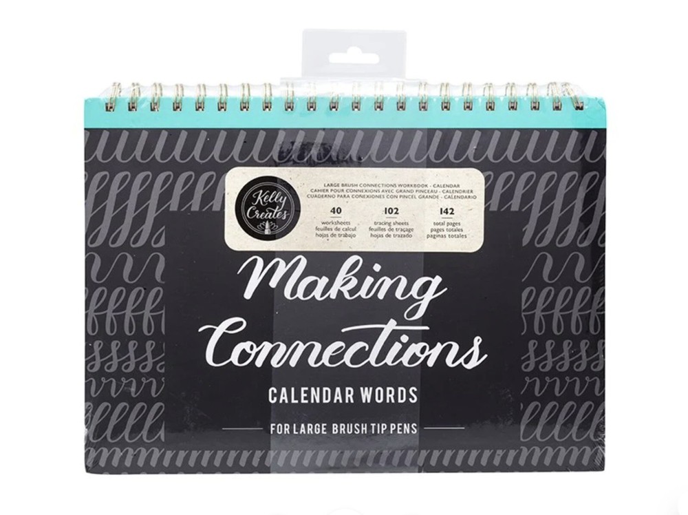 Kelly Creates Large Brush Calendar Making Connections Workbook