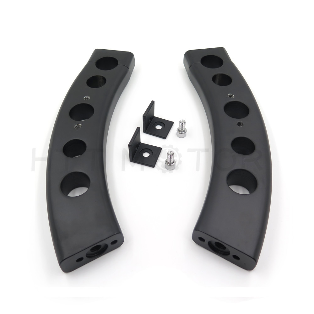 Black 1.25" Handlebar Riser pull back For 2006-2019 Suzuki Boulevard M109R Black