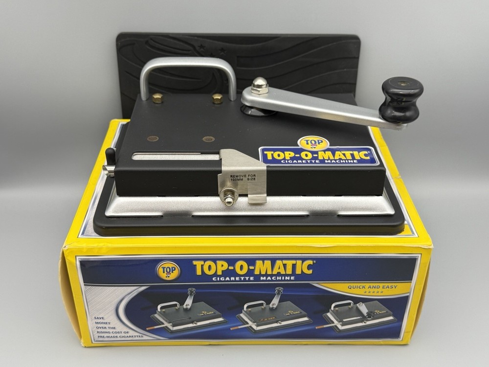 Top-O-Matic Cigarette Making Machine Inserts W/Box King Size & 100mm Cigarettes