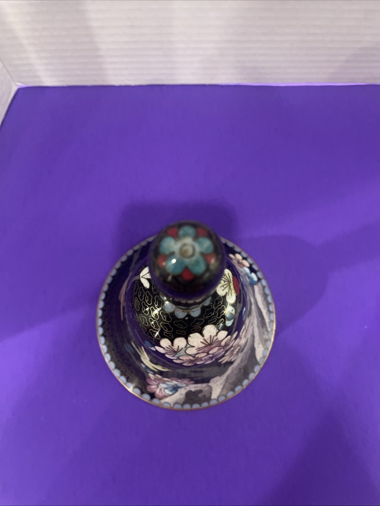 VTG Large Cloisonné Bell