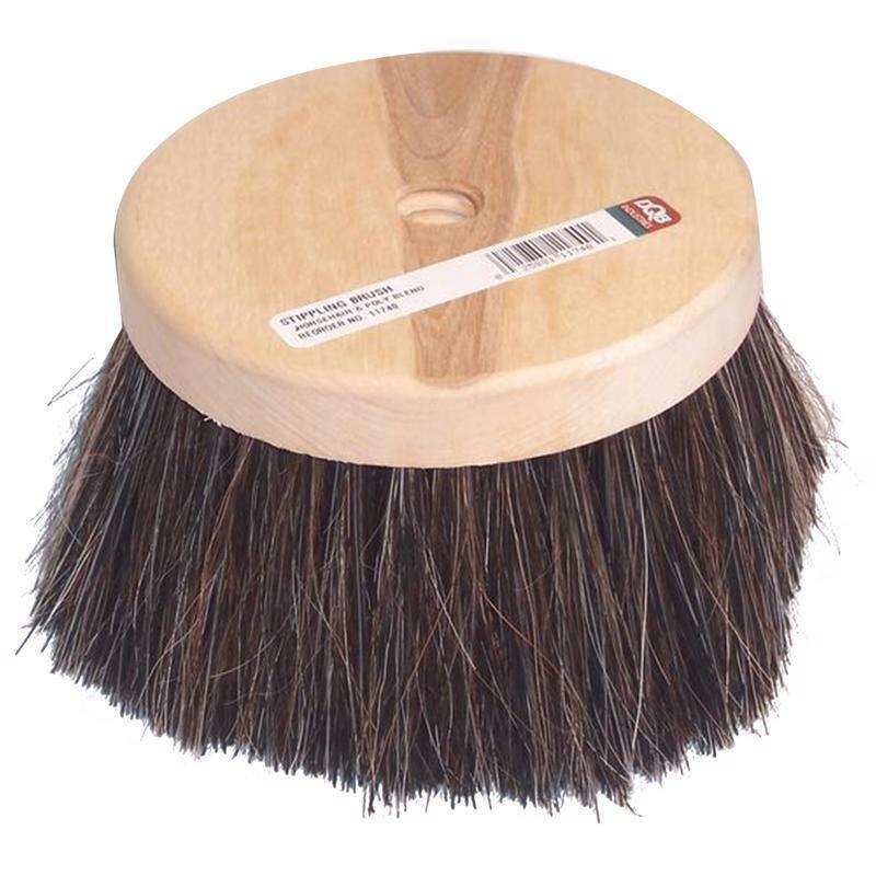 DQB Wood Handle Stippling Brush 11740