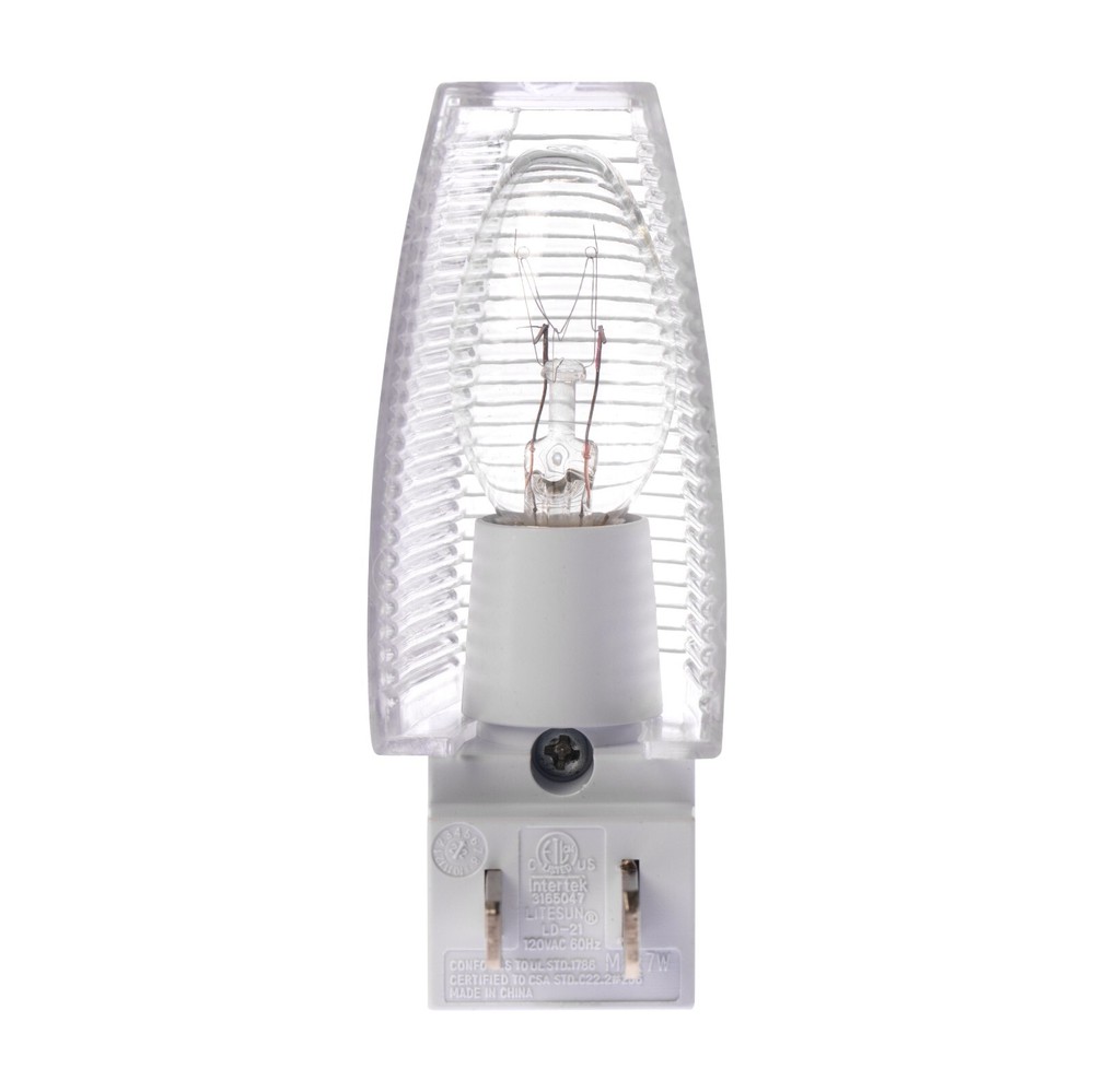 4PCS Plug in Night Light with Manual On/Off Switch - Includes 4W Bulb