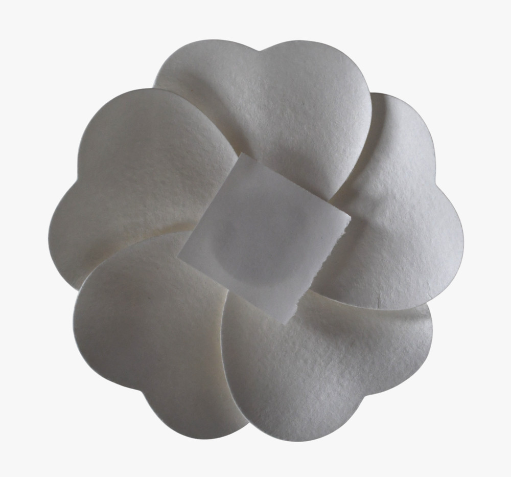 Authentic CHANEL White CAMELLIA Flower Gift Packaging Paper Sticker