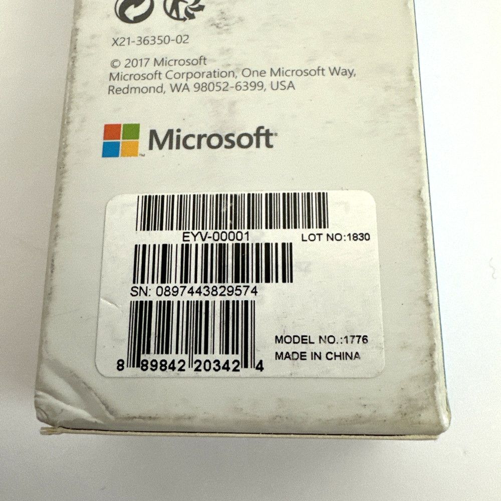 Microsoft Surface Pen Model 1776 Black Stylus OEM Genuine