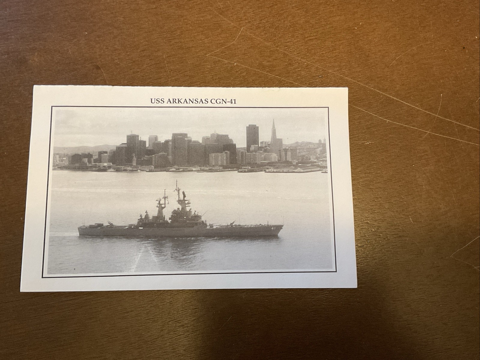 Welcome Aboard USS ARKANSAS & Change Of Command Handout Pamphlet Vintage