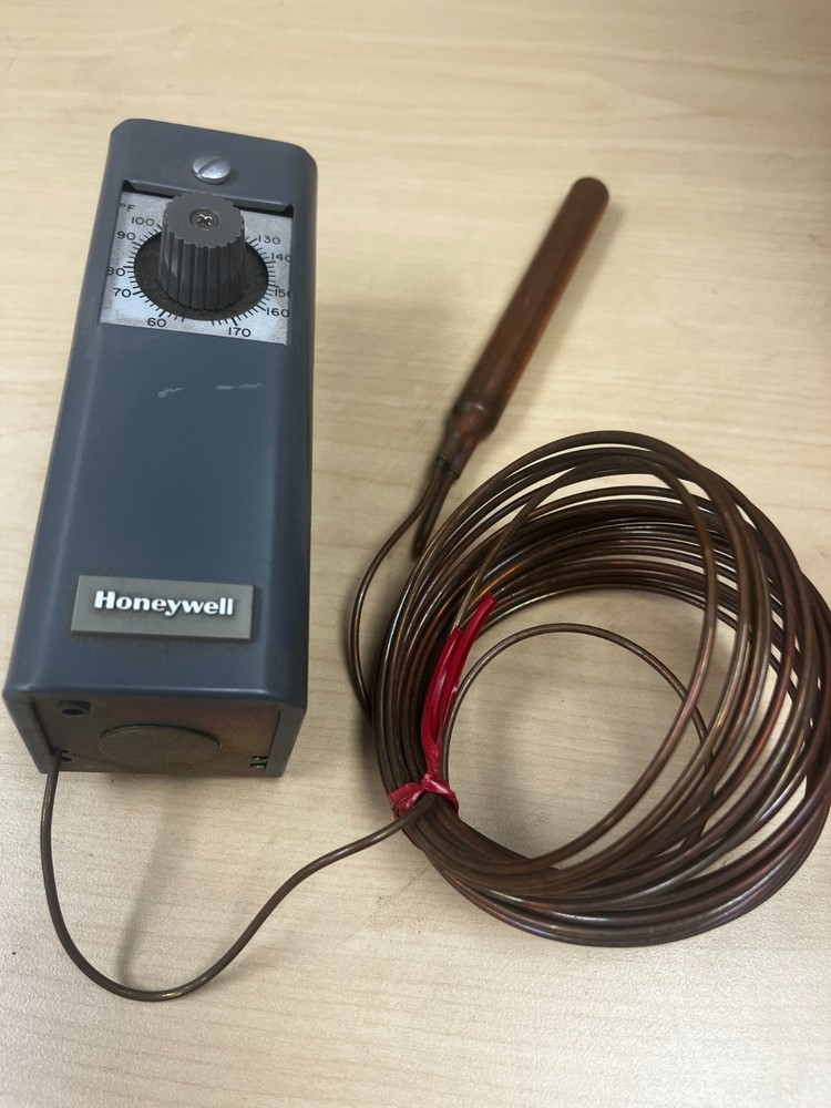 HONEYWELL T991A-1194, temperature controller, copper,  unit only. light used.