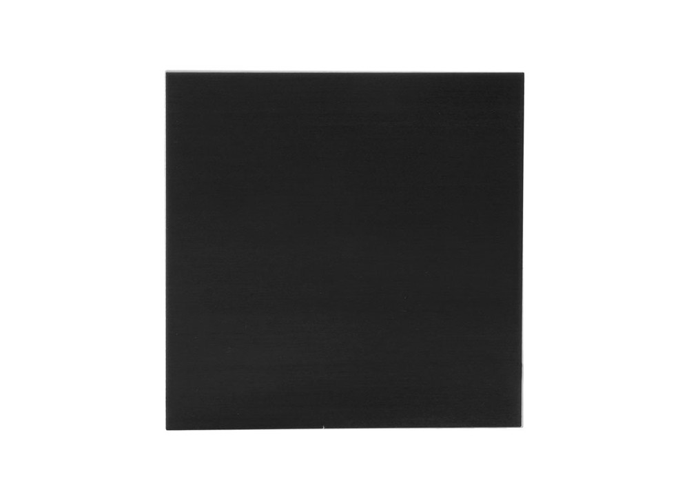 FHC S4X4MB 4" x 4" Architectural Finish Sample - Matte Black