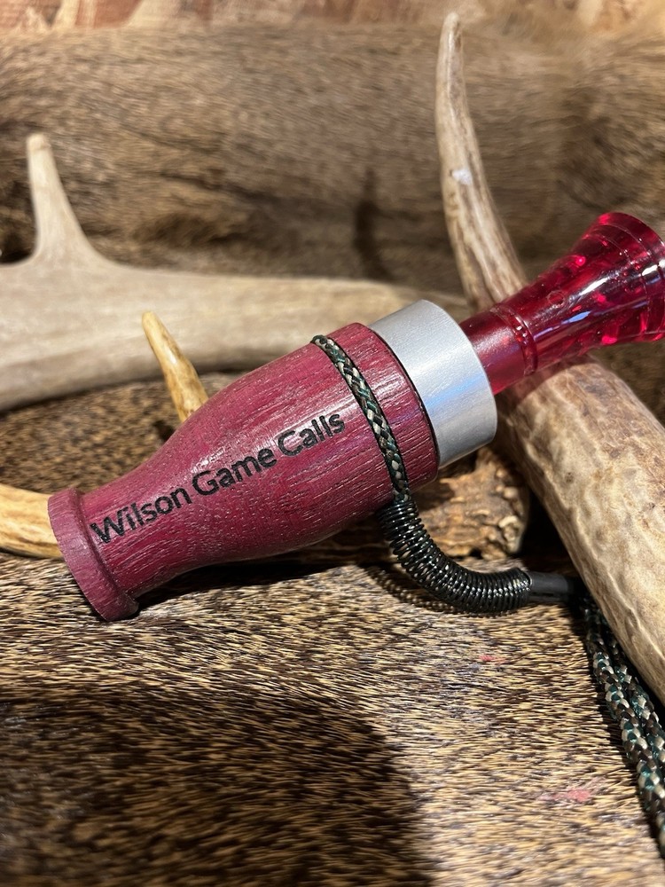 Osage Orange Double Reed Mallard Call