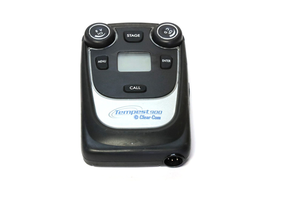 Clear-Com Tempest 900 MHz 4-Channel Wireless Intercom Beltpack