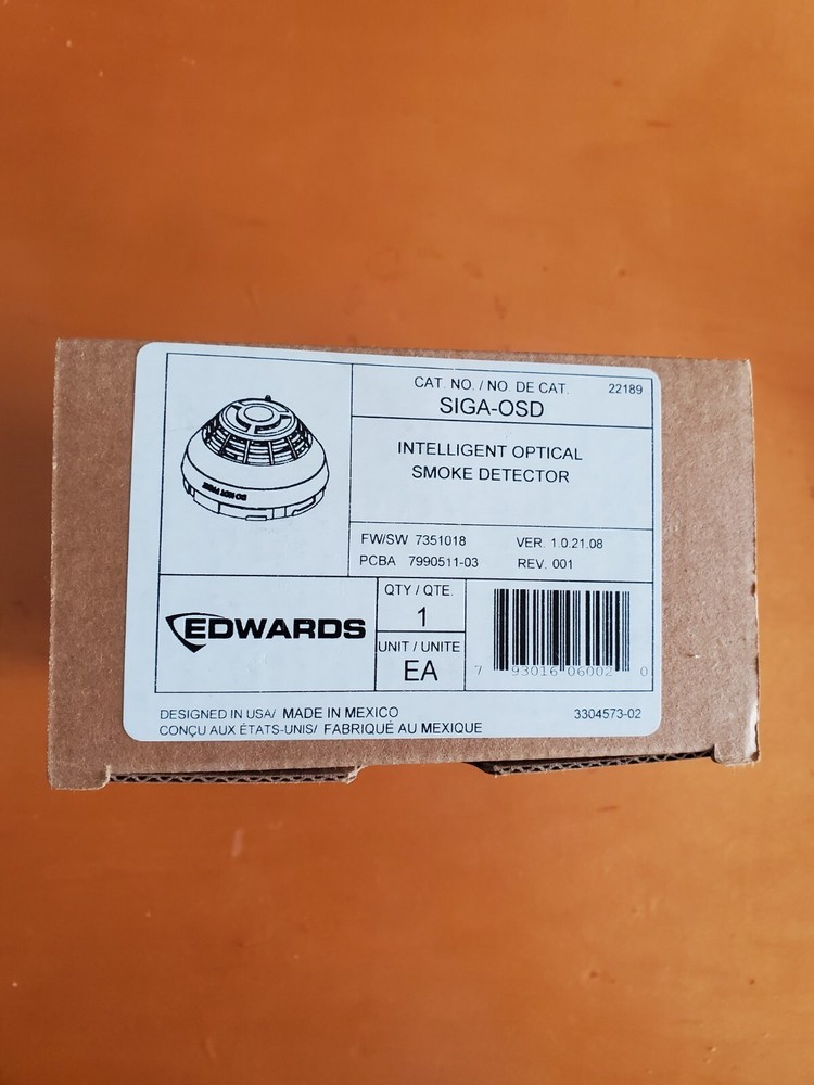 Edwards Smoke Detector
