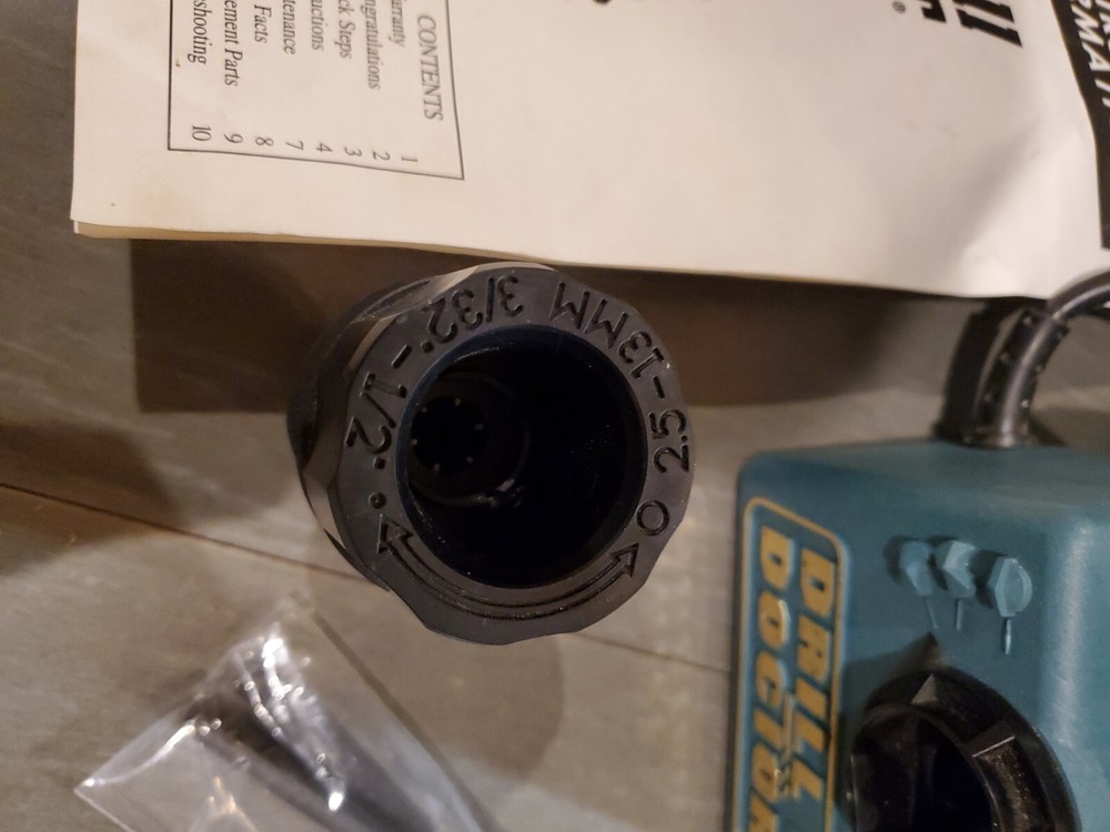 Drill Doctor DD 500SP Professional Drill Bit Sharpener In Case