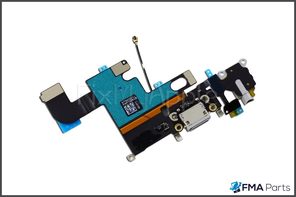 iPhone 6 OEM Dock Connector Port Microphone White Flex Cable Replacement Tools