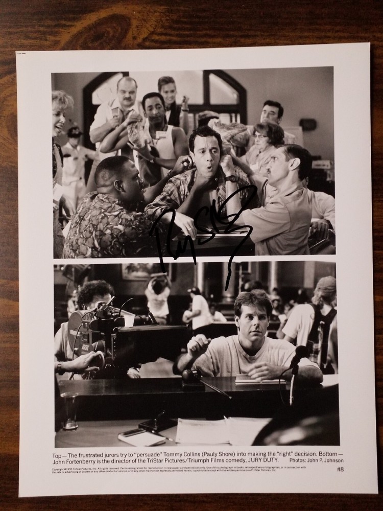 PAULY SHORE Authentic Signed Autographed 8x10 Photo