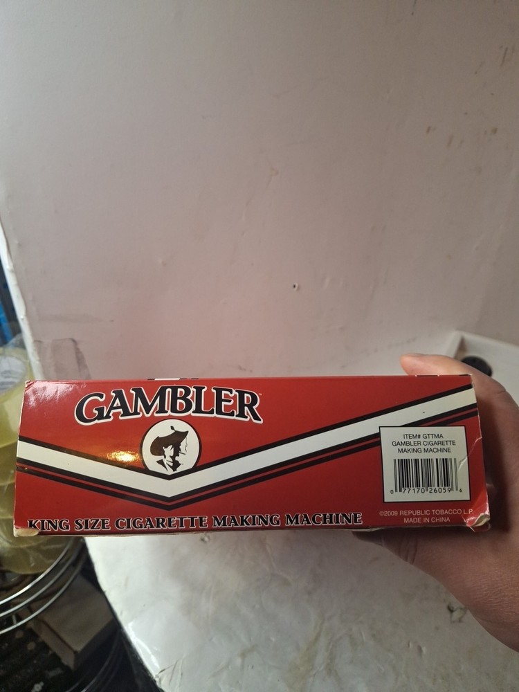Gambler King Size Cigarette Making Machine