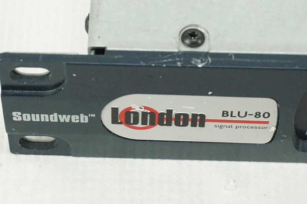 BSS Soundweb London BLU80 Digital Signal Processor DSP Audio System Processor