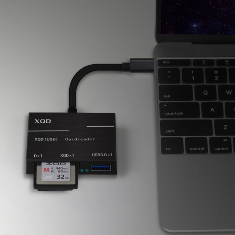 Portable USB 3.0 Card Card Reader Type C XQD Memory Card Reader Adapter