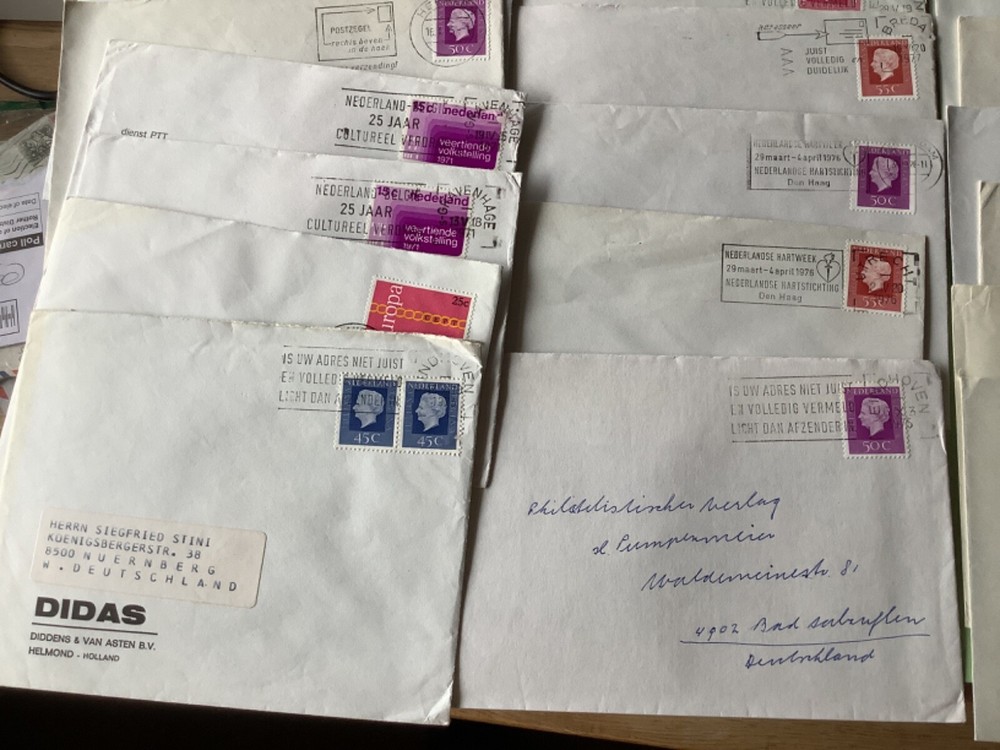 Netherlands & colonie postcards 25 items Ref A2110