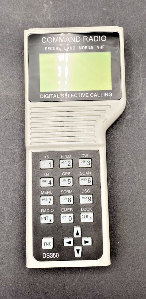 COMMAND RADIO DS350 DIGITAL SELECTIVE CALLING FRONT COVER WITH CIRCUIT BOARDS