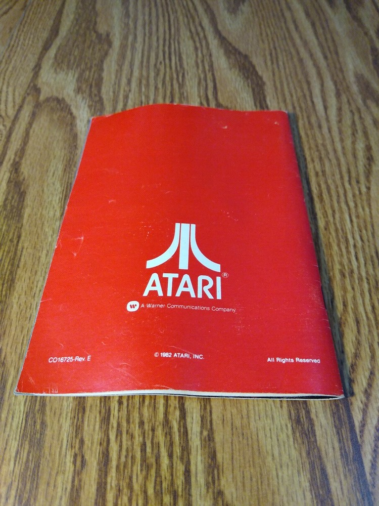 Atari 2600 Video Computer System Catalog 49 Games 1982 Vintage Original