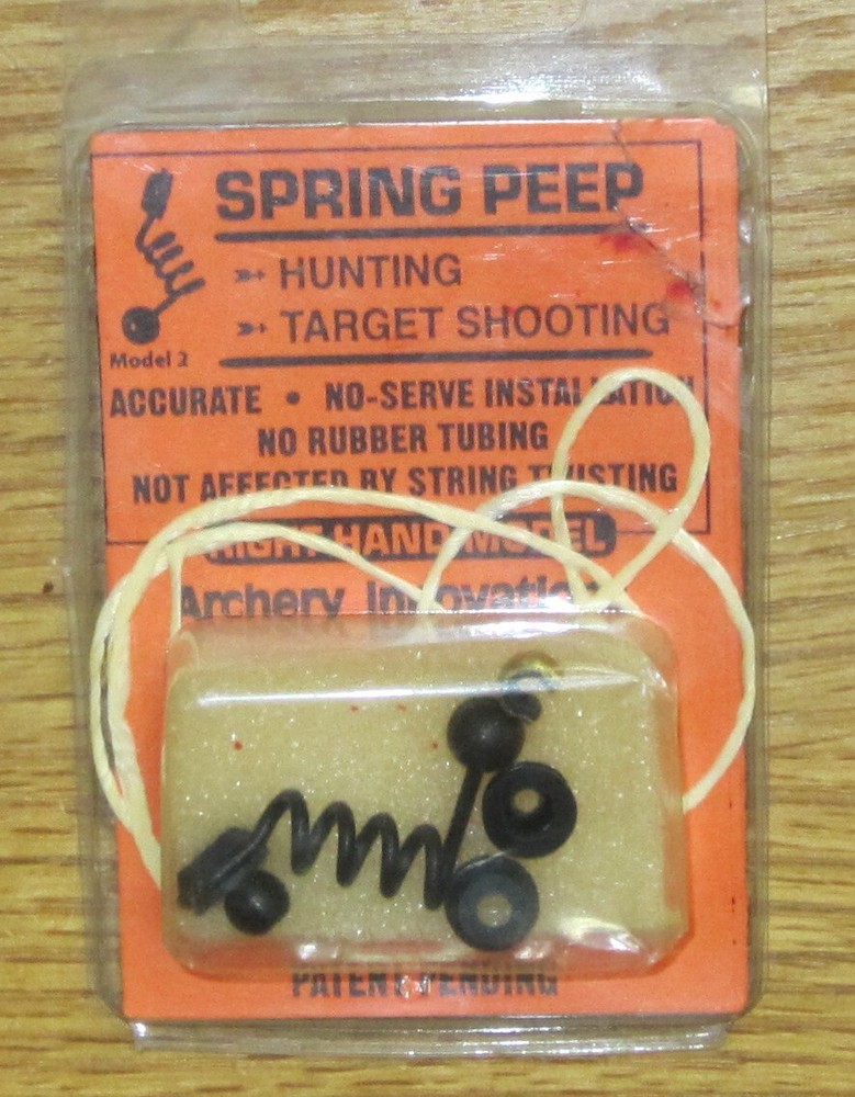 Archery innovation Spring Peep Bow Sight