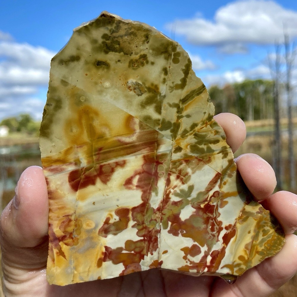 War Paint Owyhee Jasper Slab 3.59 Oz