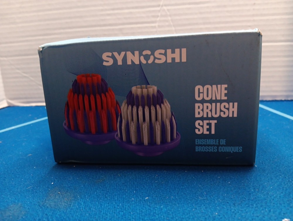SYNOSHI Electric Spin Scrubber Replacement Cone Brush Set