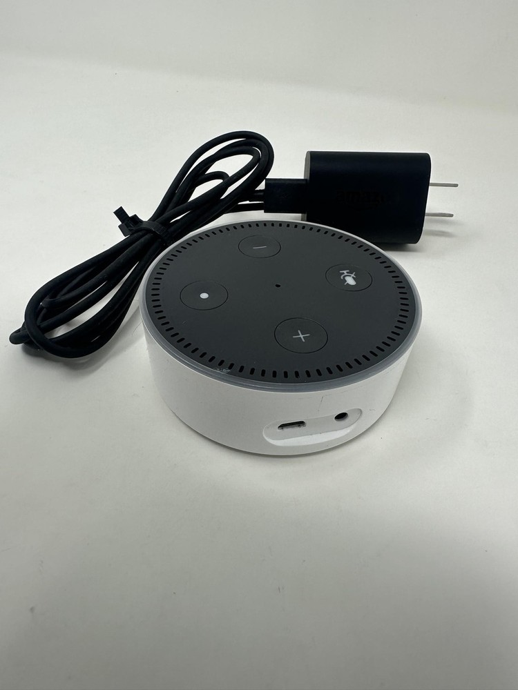 Amazon Echo Dot 2nd Generation Smart Speaker White - Excellent Condition