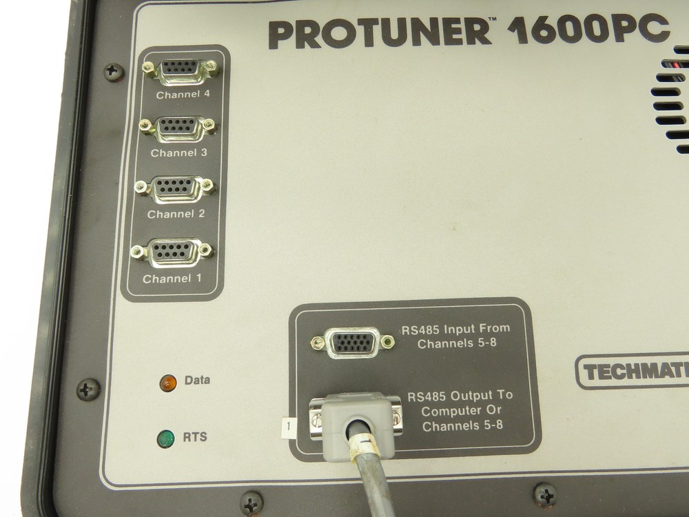 Techmation 1600PC Protuner Data Acquisition Module 1-4 Channels 1 Comm Cable