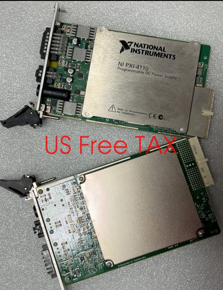 NATIONAL INSTRUMENTS NI PXI-4110 PROGRAMMABLE DC POWER SUPPLY