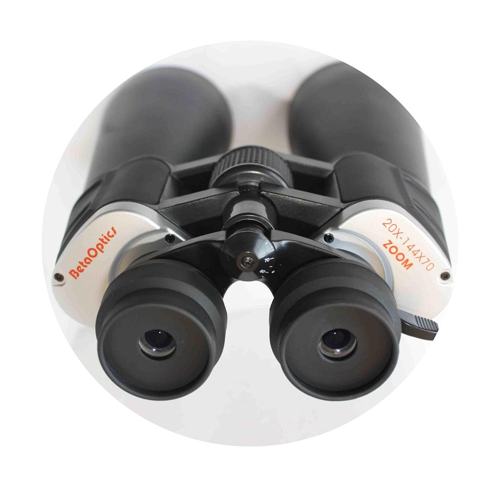 BetaOptics 144X Military Zoom Binoculars , black