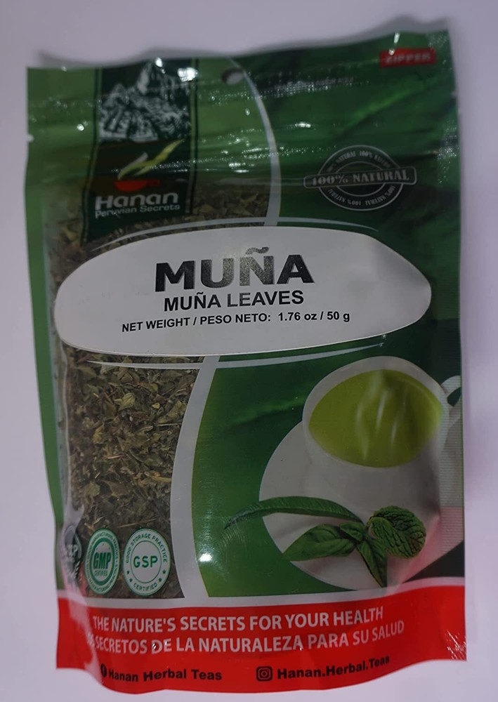 Hanan Peruvian Secrets Andean Mountains Mint Leaves (Te de MUÑA)
