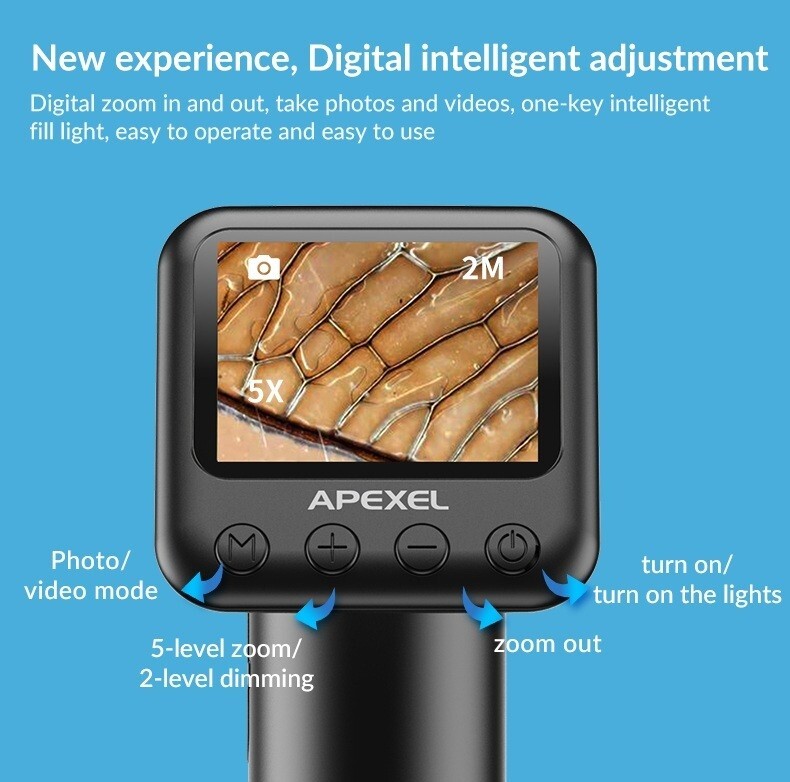 800x Handheld Digital Microscope