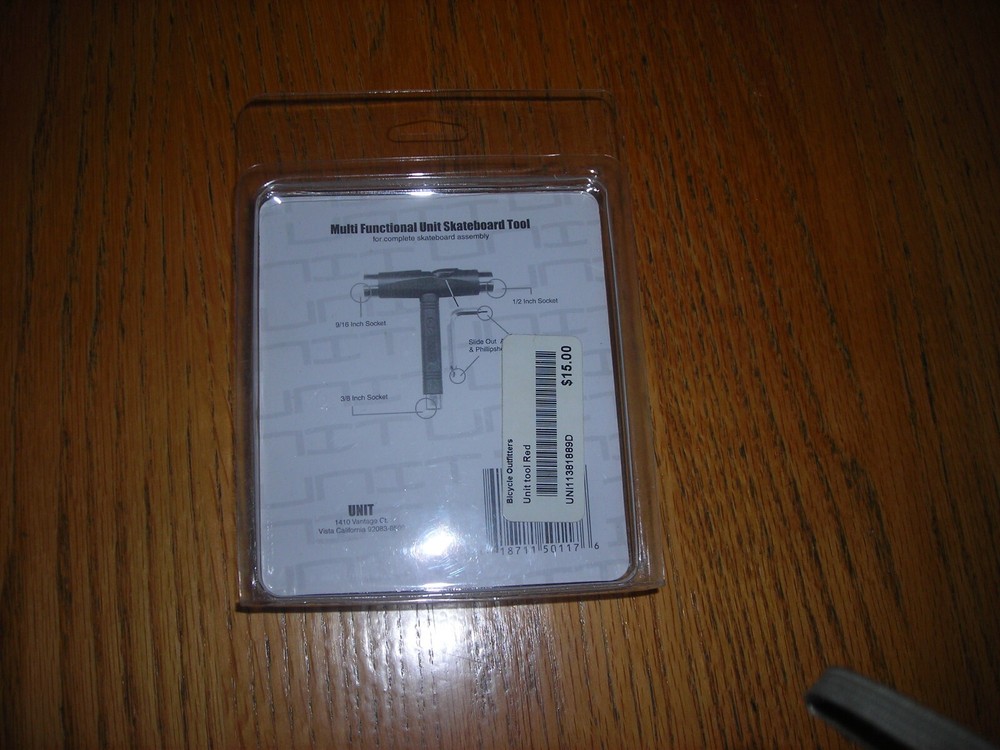 UNIT Multi Functional Skateboard Tool -NWT