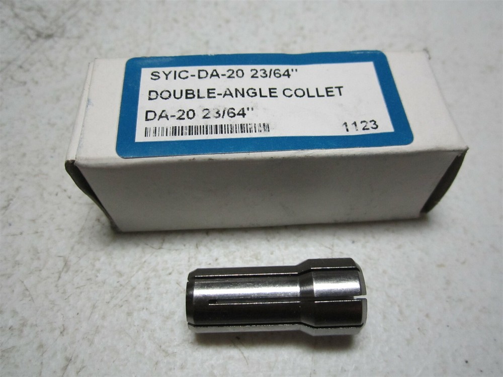 SYIC (DA-20) 23/64 Double Angle Collet