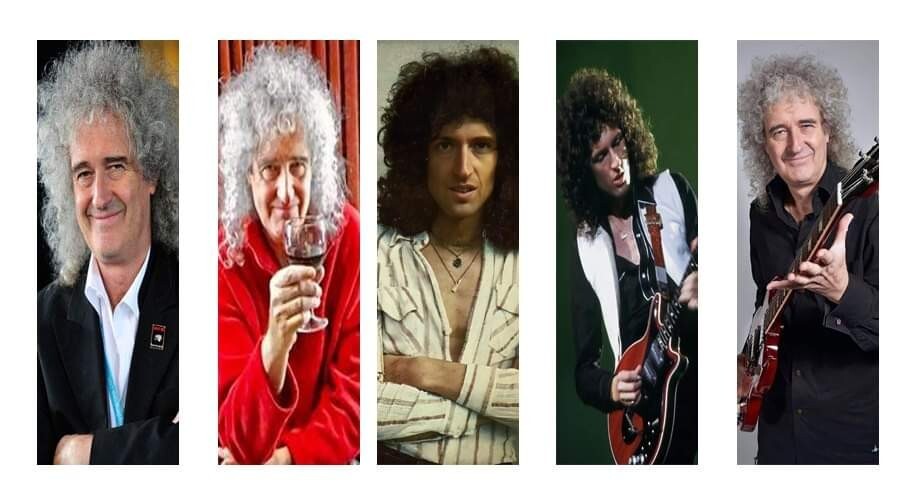 Brian May Bookmarks (homemade)