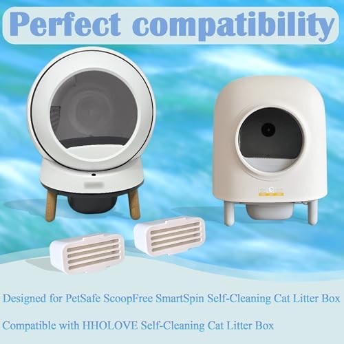 Odor Control Deodorizer for Self-Cleaning Cat Litter Boxes - 2 Pack, Fresh Home!