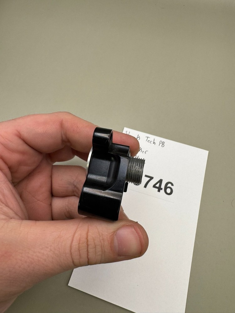 Shock Tech PB Autococker Front Block-Satin Black